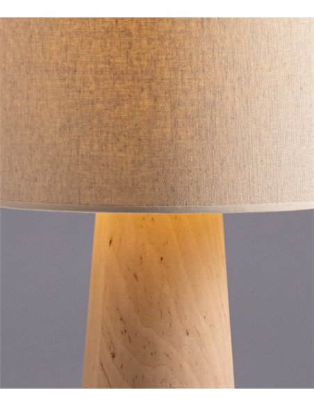 Cielo table lamp - Fokobu - Birch wood lamp