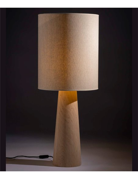 Cielo table lamp - Fokobu - Birch wood lamp