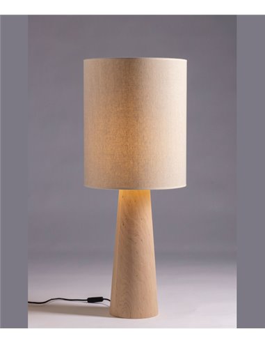 Cielo table lamp - Fokobu - Birch wood lamp