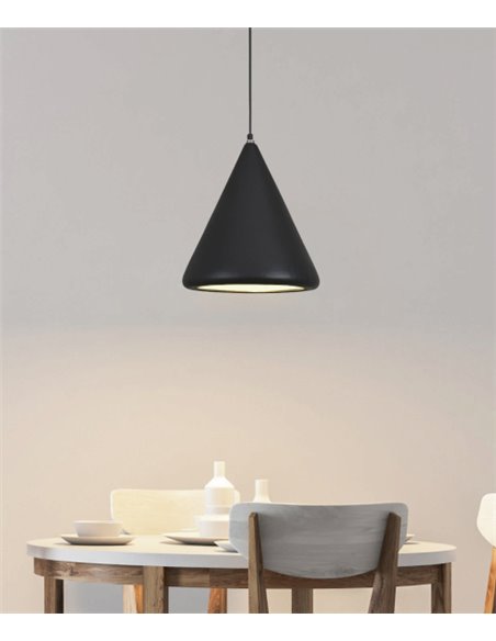 Note pendant light - Fokobu - Ceramic lamp fired at 900º