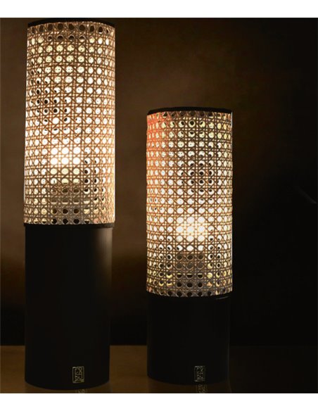 Martina table lamp - Fokobu - Raffia lampshade, 2 sizes