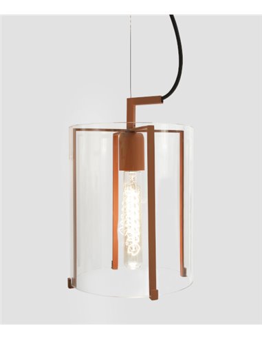 Polpo pendant light - Fokobu - Decorative steel and borosilicate lamp