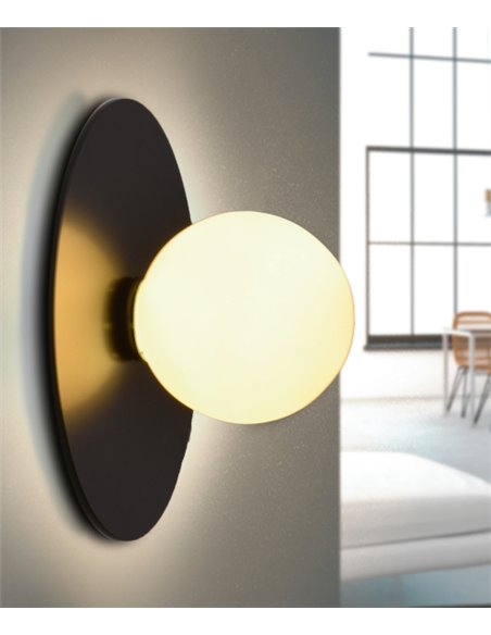 Linear wall light - Fokobu - Ball lamp in 3 colours