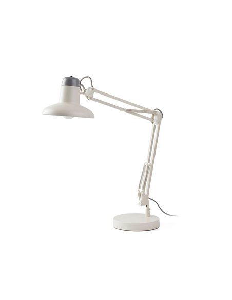 Snap desk lamp - Faro - Vintage design in black or white