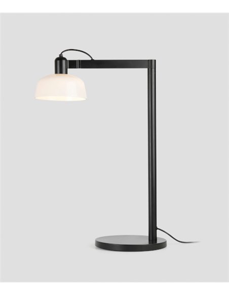 Tatawin table lamp - Faro - Swivel arm, modern design with black or white lampshade