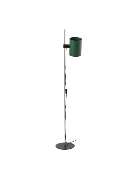 Guadalupe floor lamp - Faro - Adjustable lampshade in beige or green