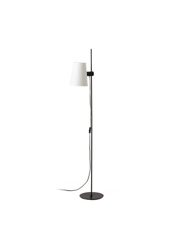 Lupe floor lamp - Faro - Adjustable lampshade, reading light