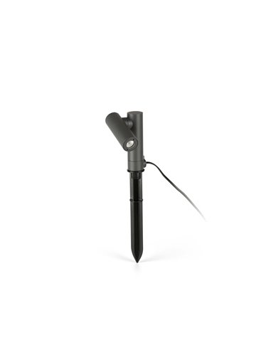 Spy spike light - Faro - Available in 2 sizes, dark grey finish