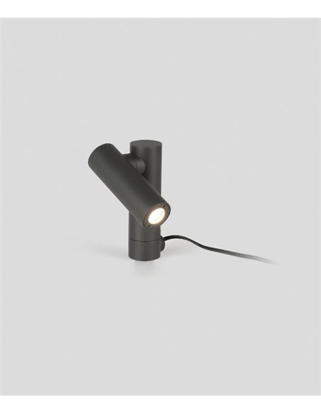 Spy spike light - Faro - Available in 2 sizes, dark grey finish