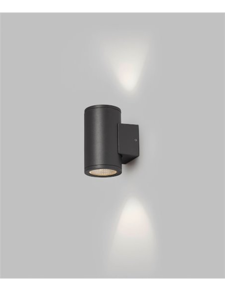 Tond wall light - Faro - LED outdoor light, double lighting