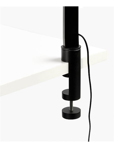 Inviting hook light - Faro - Adjustable and swivelling LED desk lamp