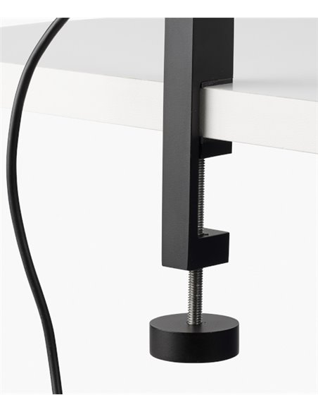 Inviting hook light - Faro - Adjustable and swivelling LED desk lamp