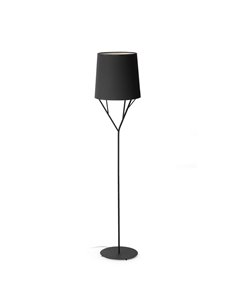 Tree floor lamp - Faro - Nature-inspired design in black or white 2