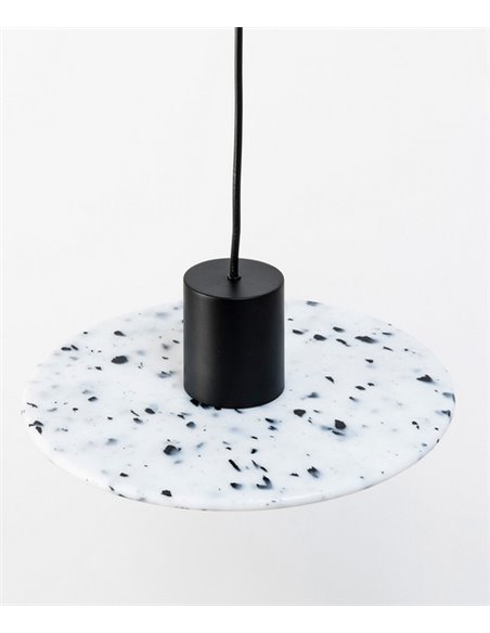 Confetti pendant light - Faro - Lampshade made of recycled materials, 2 sizes