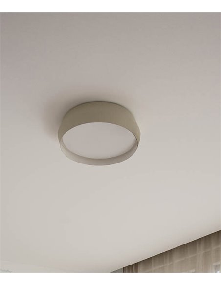 Shoku LED ceiling light - Faro - Round design in 4 colours