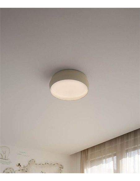 Shoku LED ceiling light - Faro - Round design in 4 colours