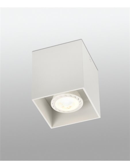 Tecto ceiling spotlight - Tecto - Aluminium lamp in black or white