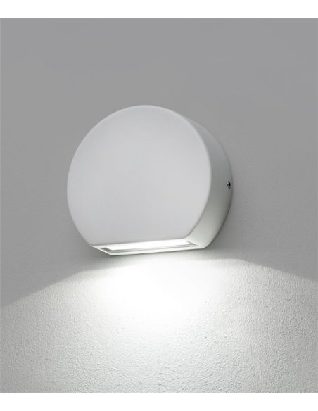 Pill wall light - Faro - LED outdoor light, modern design in 3 colours