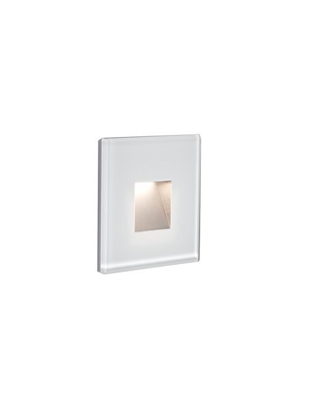 Dart outdoor recessed wall light - Faro - Square design in 2 colours