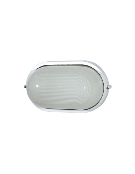 Derby wall light - Faro - Outdoor lamp in white or black aluminium