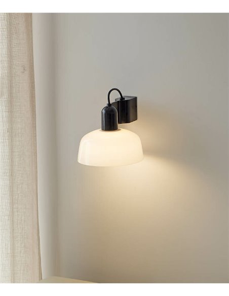 Tatawin wall light - Faro - Decorative lamp in black or white