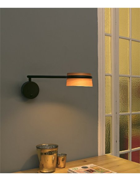 Loop wall light - Faro - Adjustable lamp with touch dimmer