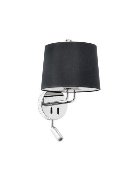 Montreal wall light - Faro - Lamp with reader, available in various colours