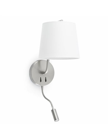 Wall light Berni Reader - Faro - Lamp with LED reader