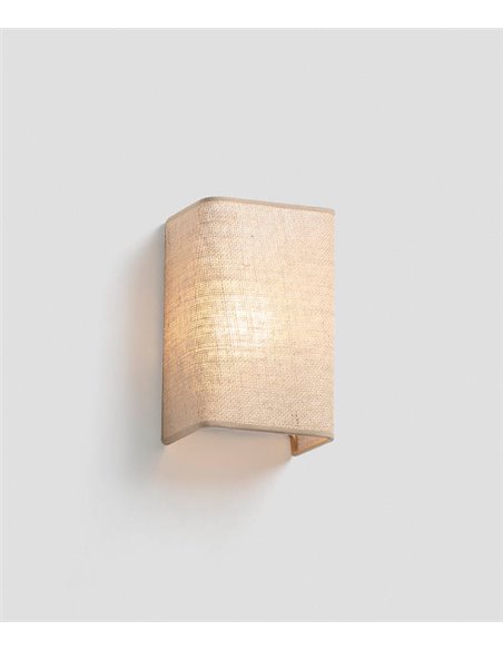 Otton RTC vertical wall light - Faro - Linen lamp