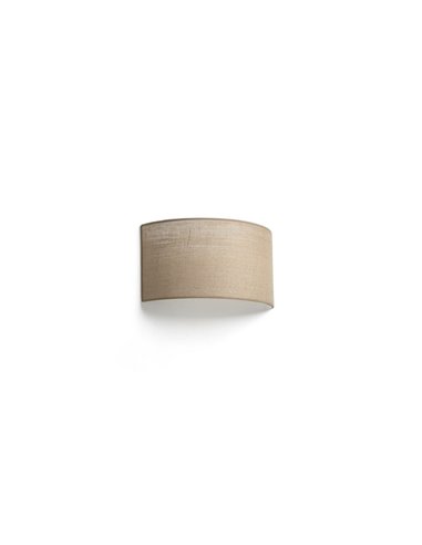 Otton R horizontal wall light - Faro - Decorative linen lamp