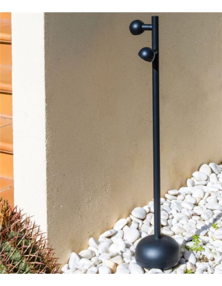 Brot outdoor LED street light - Faro - Available in 2 sizes, black finish