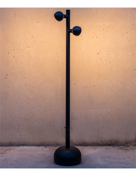 Brot outdoor LED street light - Faro - Available in 2 sizes, black finish