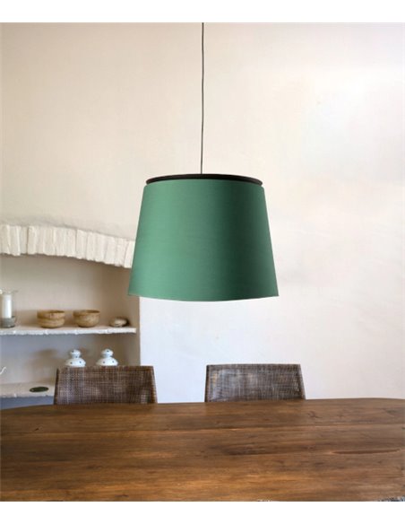 Savoy fabric pendant light - Faro - Textile lampshade