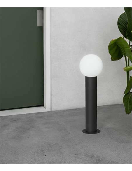 Moon outdoor beacon - Faro - Dark grey lamp, 61 cm