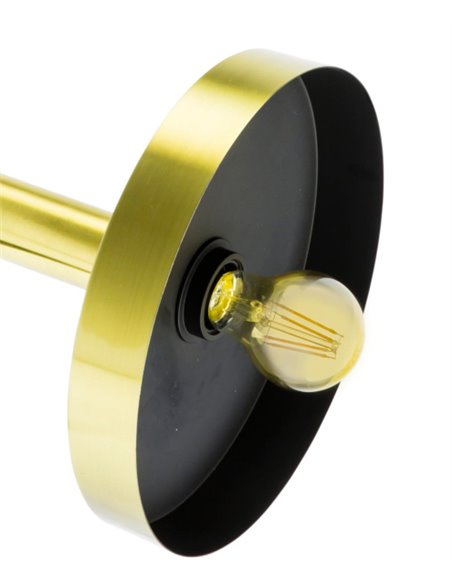 Aplique de pared de metal decorativo en 2 colores - WHIZZ - Faro