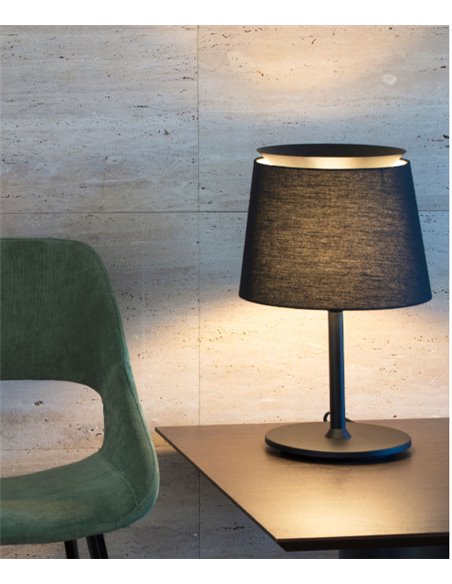 Savoy table lamp - Faro - Textile lampshade