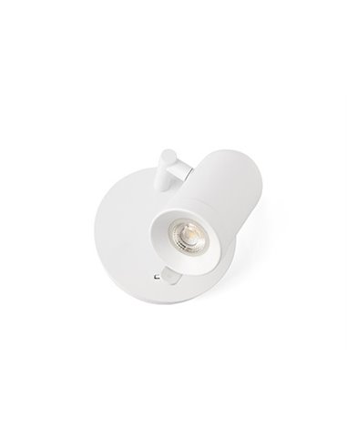Orleans wall light - Faro - Adjustable, white/black/chrome