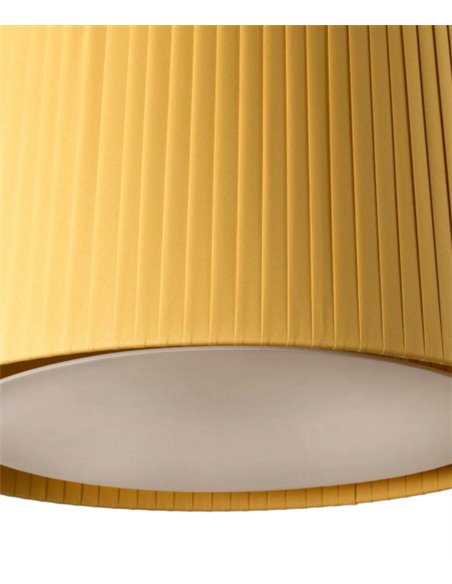 Samba pendant light with turnbuckle - Faro - Textile lampshade, Ø 36 cm