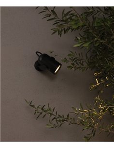 Slot 200 projector light - Faro - Outdoor lamp, black finish, adjustable