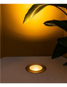 Asymmetric recessed floor lamp - Salt - Faro