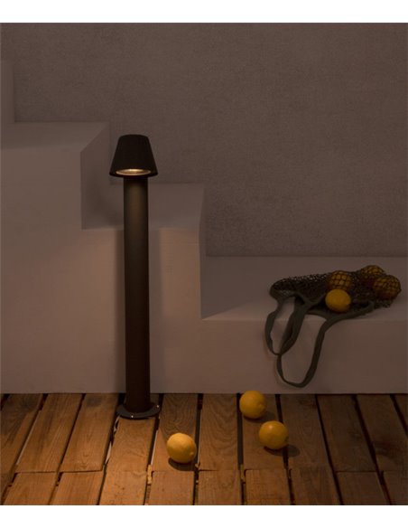Lámpara baliza gris oscuro – Gina – Faro