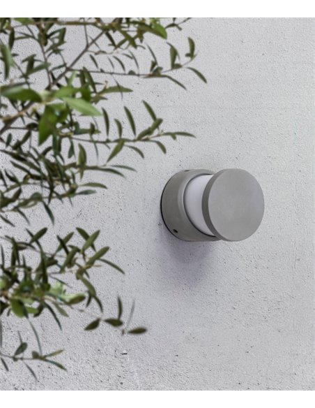 Lámpara aplique gris cemento – Block – Faro