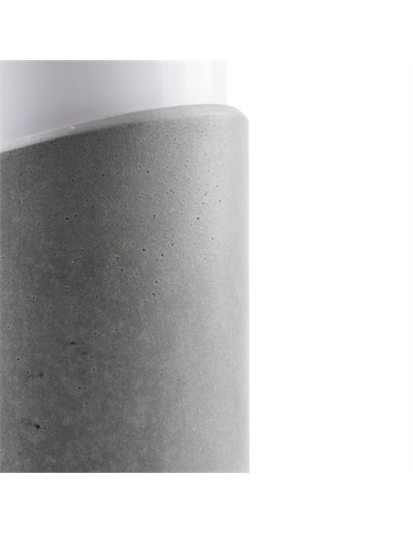 Lámpara baliza gris cemento dos tamaños - Block – Faro
