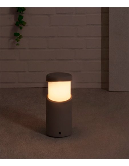 Lámpara baliza gris cemento dos tamaños - Block – Faro