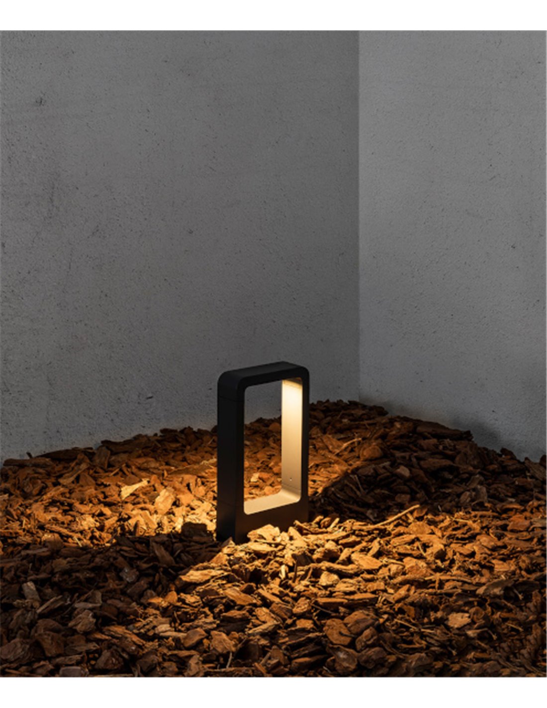 Lámpara LED gris oscuro disponible en dos tamaños – Das – Faro Lámpara LED gris oscuro disponible en dos tamaños – Das – Faro