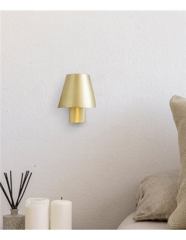 Faro Barcelona LE PETIT Wandleuchte Schwarz - Mit Integrierter LED, Für Schlafzimmer Und Hotelzimmer