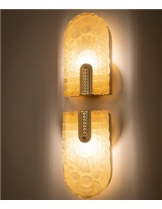 Singular Pieces wall light - Mariner - Elegant Venetian glass design