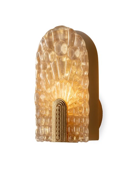 Singular Pieces wall light - Mariner - Elegant Venetian glass design