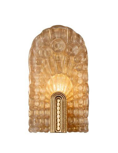 Singular Pieces wall light - Mariner - Elegant Venetian glass design