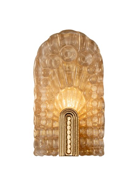 Singular Pieces wall light - Mariner - Elegant Venetian glass design